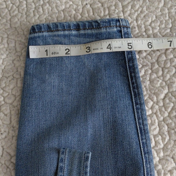 Madewell XS Skinny Overalls Adrian Wash Distressed Blue Jean Overalls - Picture 11 of 16